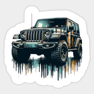 Jeep WrangleR Sticker